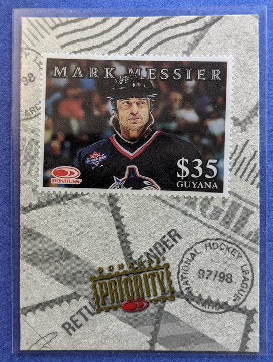 1997-98 Donruss Priority Stamps - Mark Messier