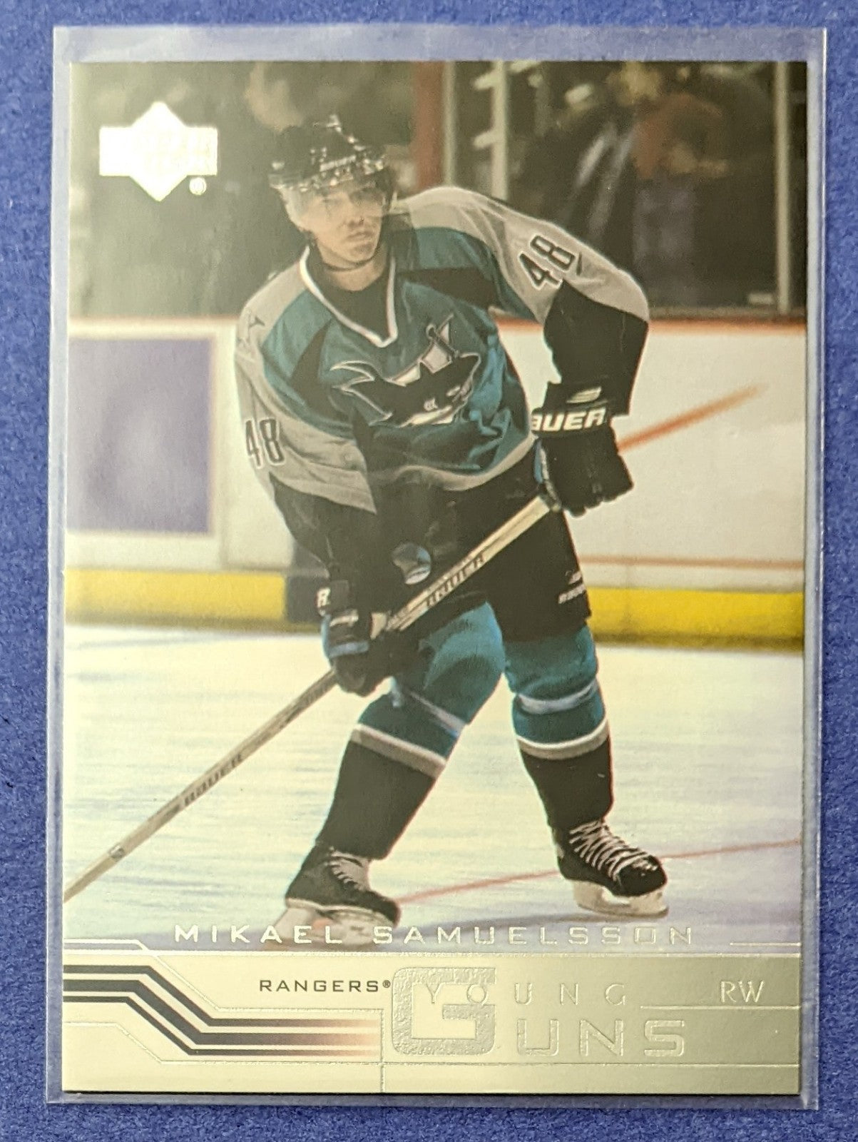 2001-02 Upper Deck - Mikael Samuelsson Young Guns RC #198