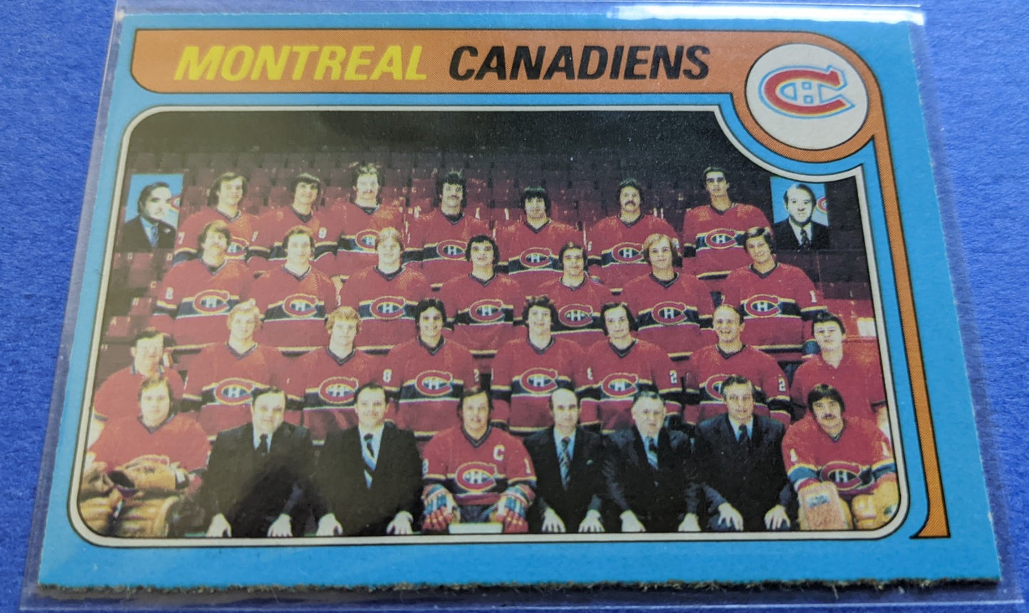 1979 O-Pee-Chee - Montreal Canadiens Team Checklist #252