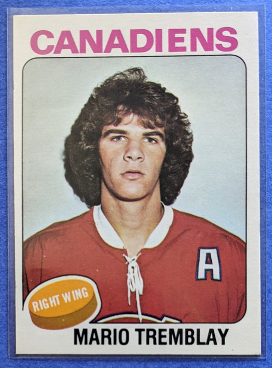 1975-76 O-Pee-Chee - Mario Tremblay RC #223