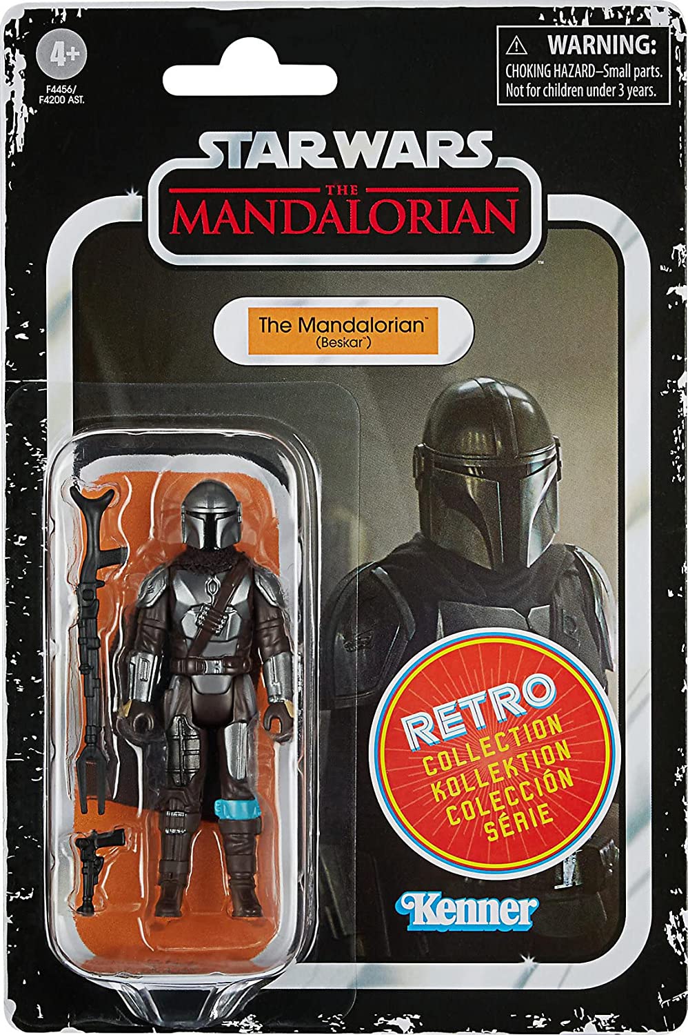 Hasbro Star Wars The Mandalorian Retro Action Figure - The Mandalorian (Beskar)