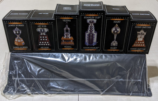 2003 McDonald's NHL Trophies - Complete Set of 6 (Display Stand included)