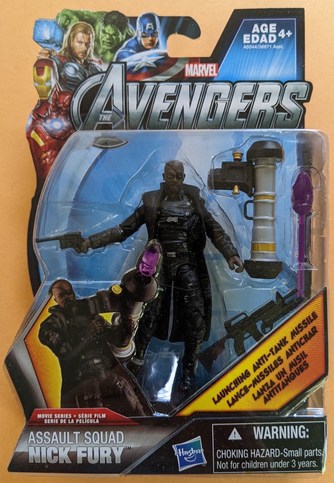 2011 Hasbro Marvel's Avengers (Vintage) - Assault Squad Nick Fury