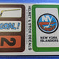 1979 Topps Helmet & Stick Decals Insert - New York Islanders