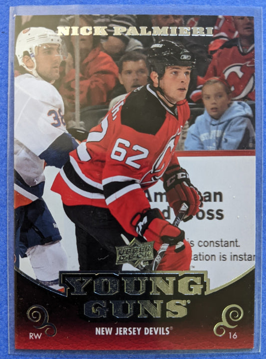 2010-11 Upper Deck - Nick Palmieri Young Guns RC #237