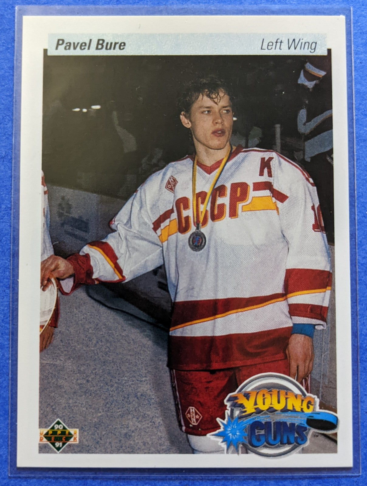 1990-91 Upper Deck - Pavel Bure Young Guns RC #526