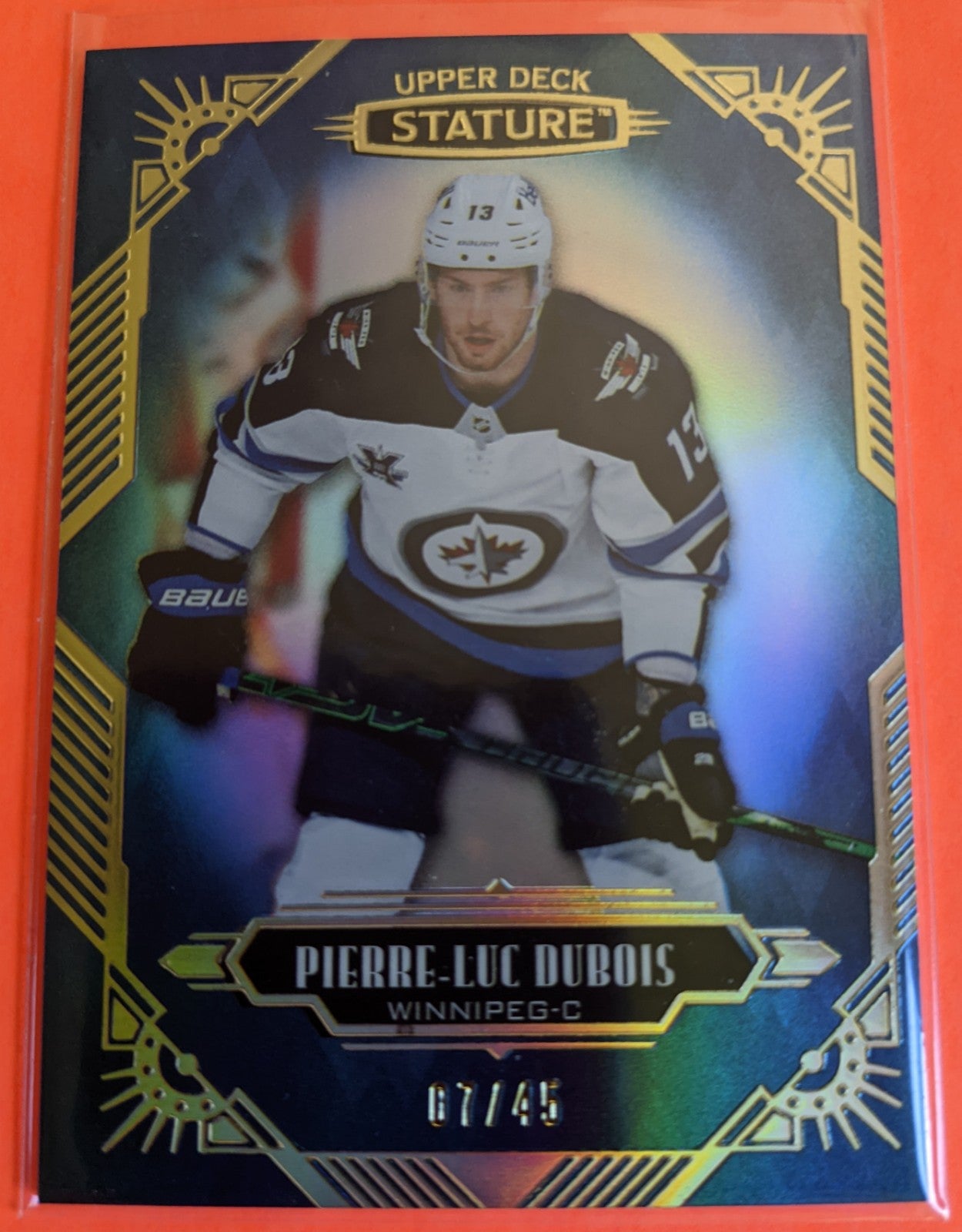 2020-21 Upper Deck Stature - Pierre Luc Dubois #21 (07/45)