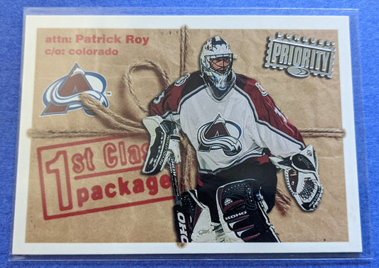 1997-98 Donruss Priority 1st Class Package - Patrick Roy #197