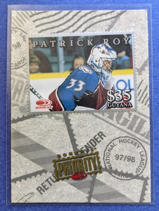 1997-98 Donruss Priority Stamps - Patrick Roy