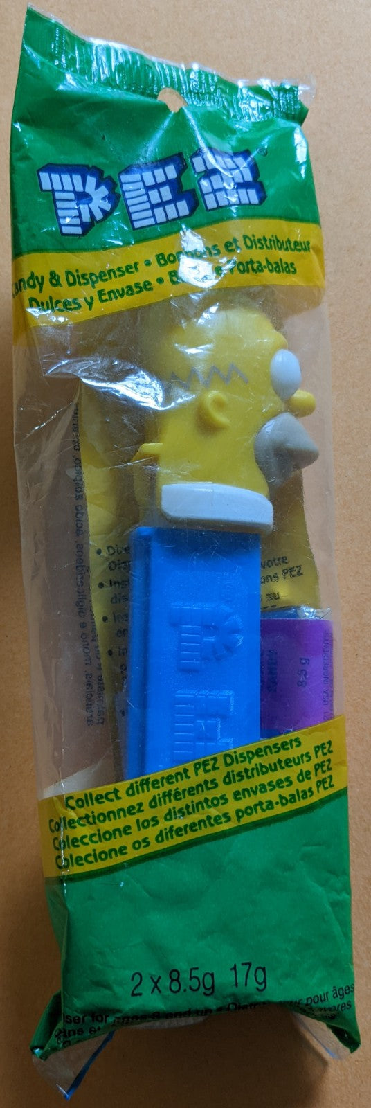 1997 Pez Dispenser (Vintage) - Homer Simpson