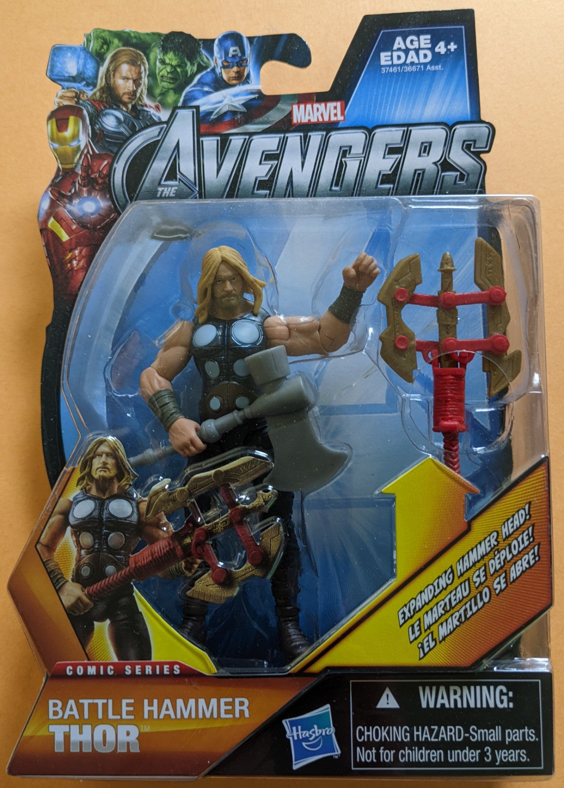 2011 Hasbro Marvel's Avengers (Vintage) - Battle Hammer Thor