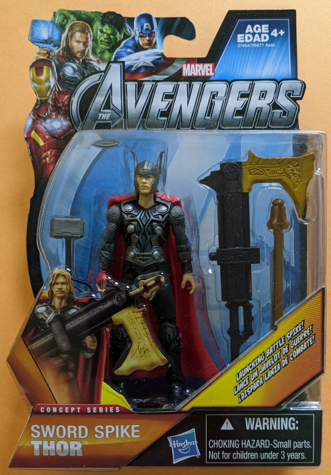 2011 Hasbro Marvel's Avengers (Vintage) - Sword Spike Thor