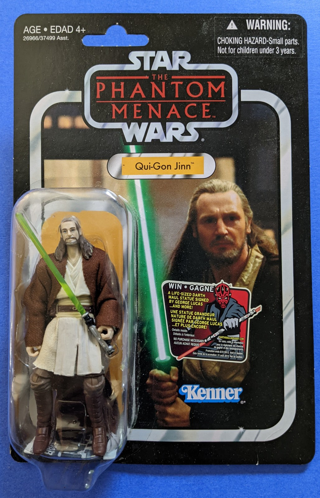 2010 Hasbro Star Wars The Vintage Collection (Vintage) - Qui-Gon Jinn #VC75