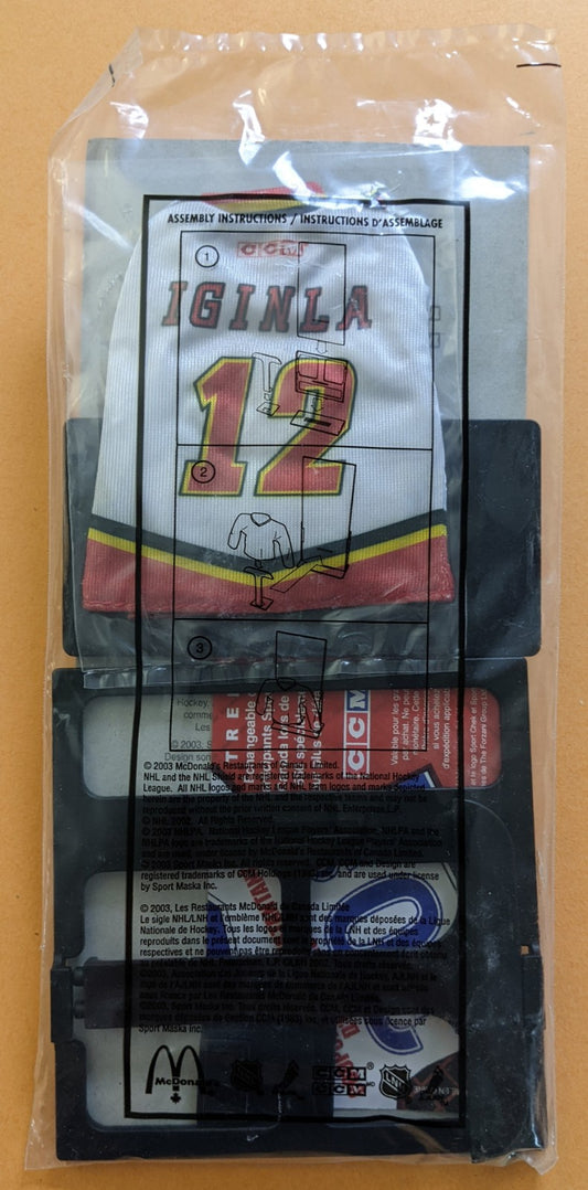 2003 McDonald's NHL Hockey Heroes Mini Jersey - Jarome Iginla