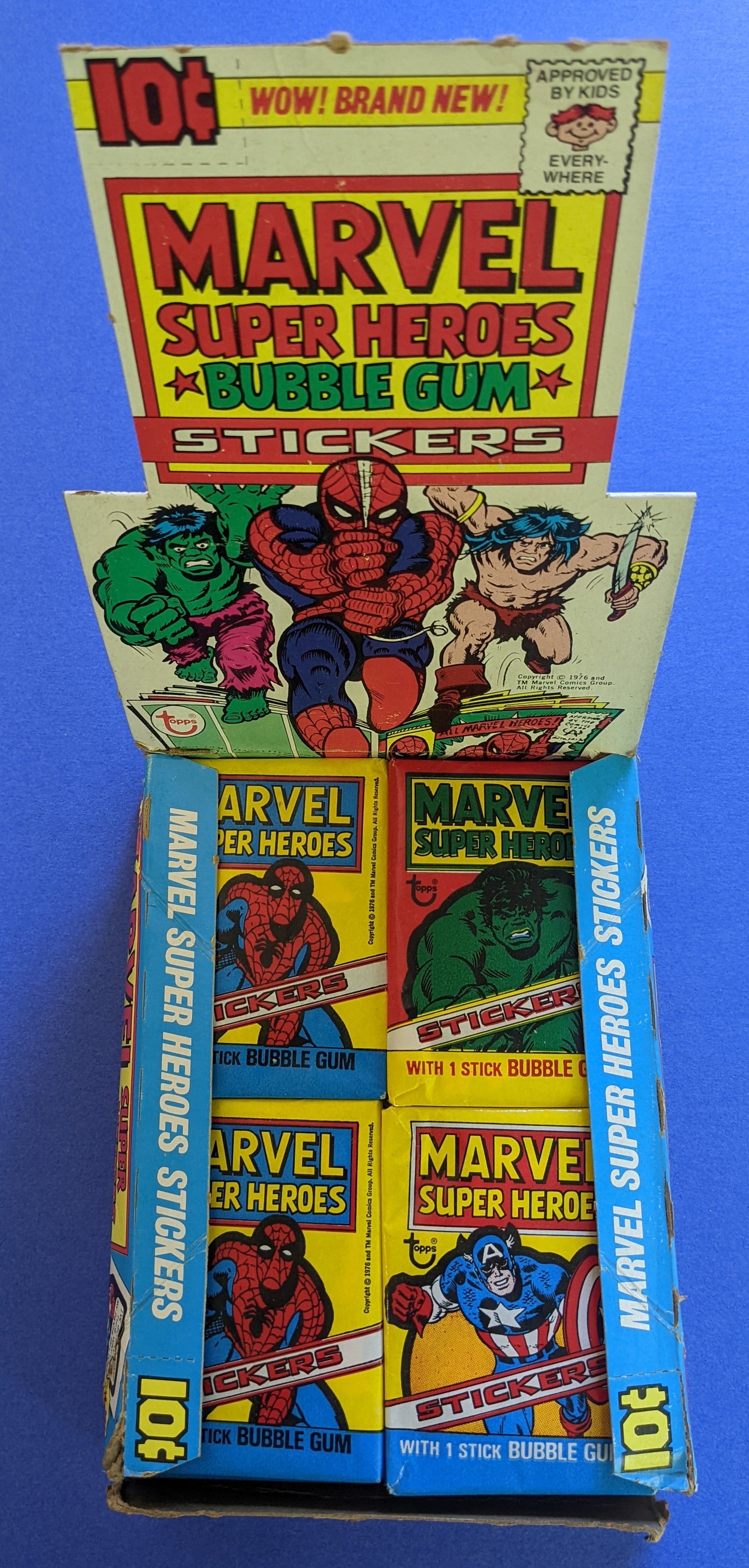 1976 Topps Marvel Super Heroes (Vintage) - Unopened Wax Pack