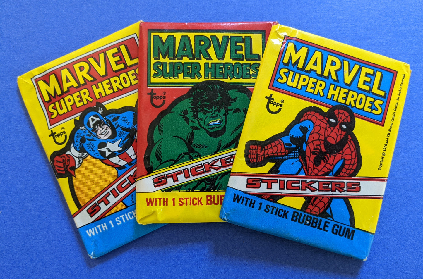 1976 Topps Marvel Super Heroes (Vintage) - Unopened Wax Pack