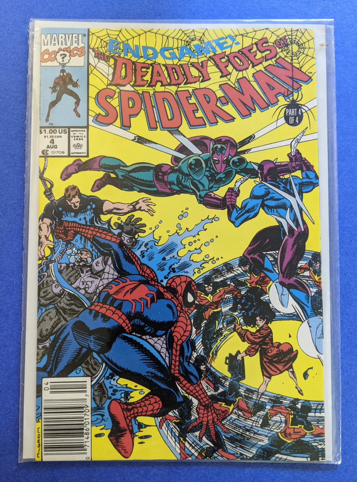 1991 Marvel Comics - The Deadly Foes Of Spider-Man #4