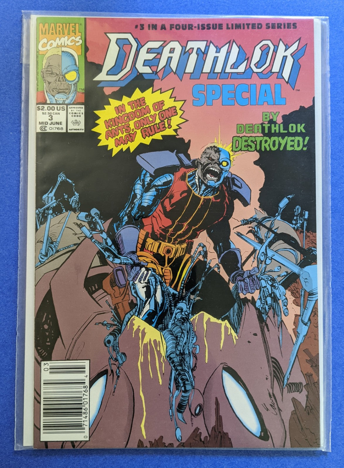 1991 Marvel Comics - Deathlok Special #3