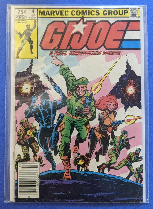 1987 Marvel Comics - G.I. Joe A Real American Hero #4