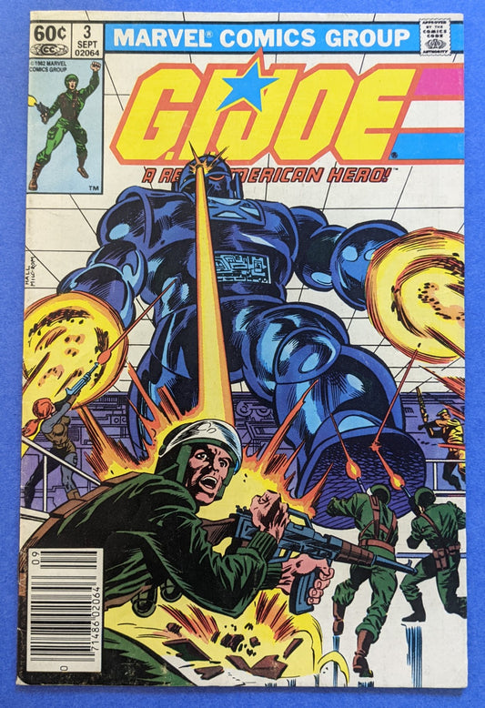 1987 Marvel Comics - G.I. Joe A Real American Hero #3