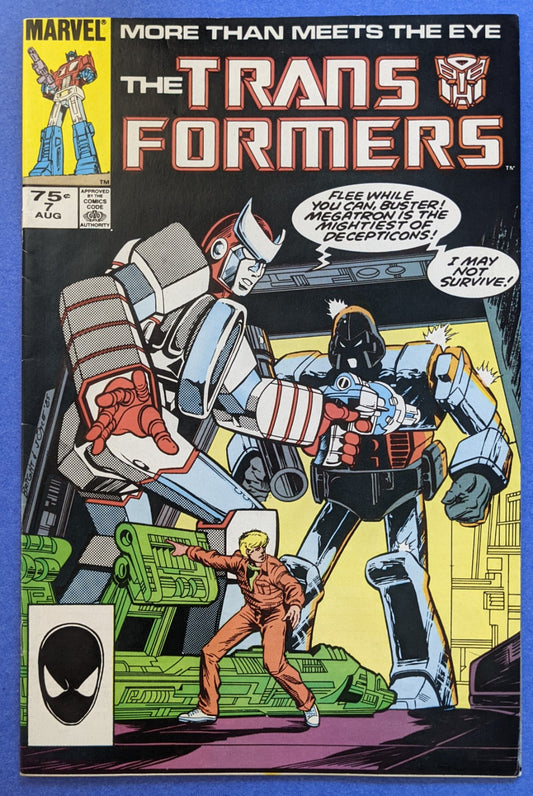 1984 Marvel Comics - The Transformers #7