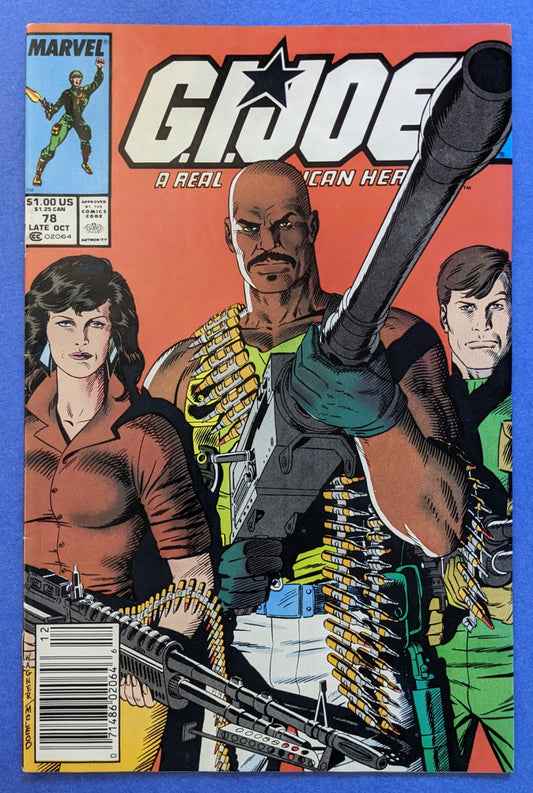 1988 Marvel Comics - G.I. Joe A Real American Hero #78