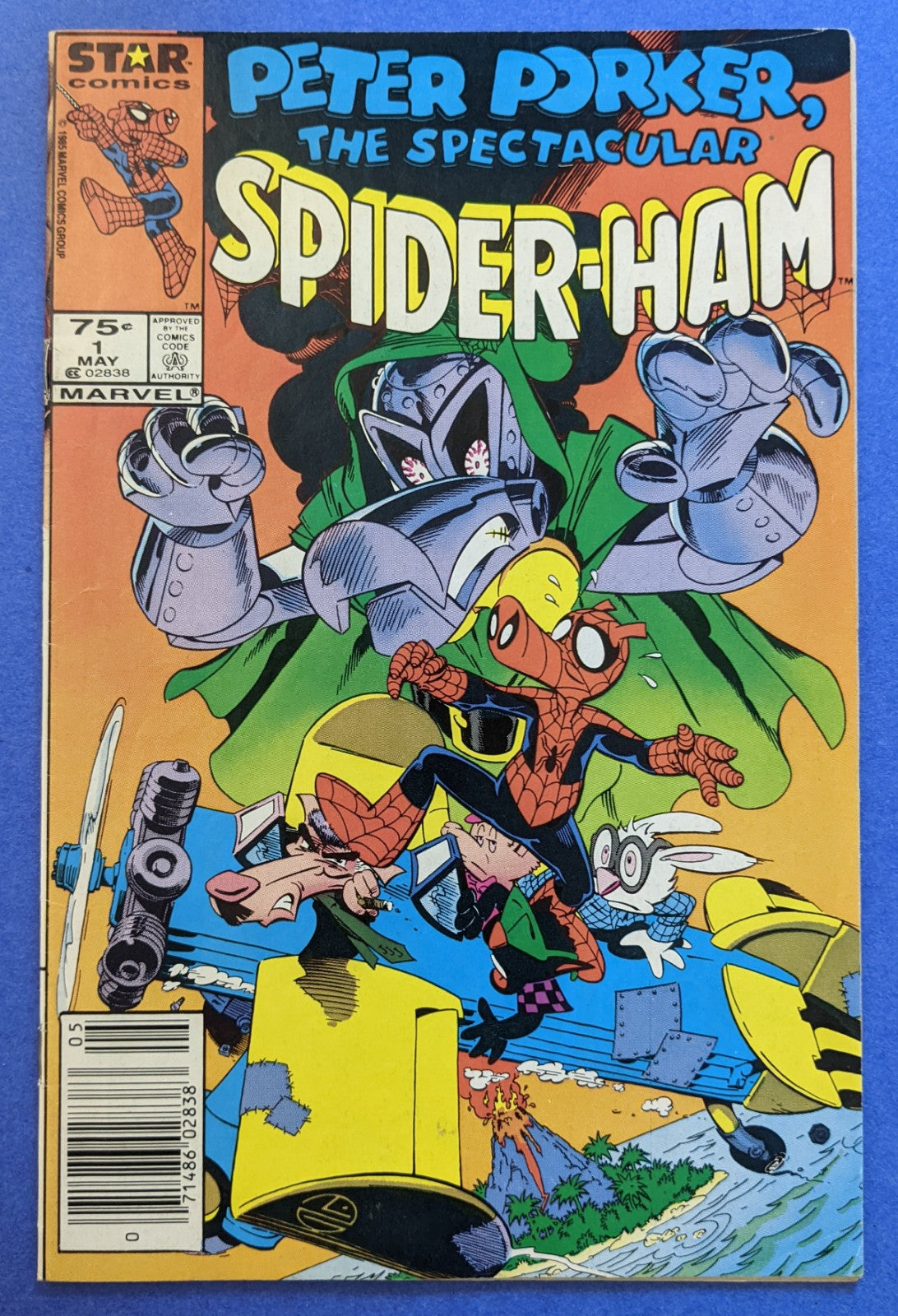 1985 Marvel Comics - Peter Porker The Spectacular Spider-Ham #1