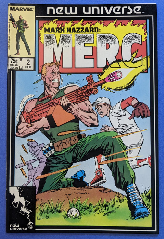 1986 Marvel Comics - Marc Hazzard: Merc #2