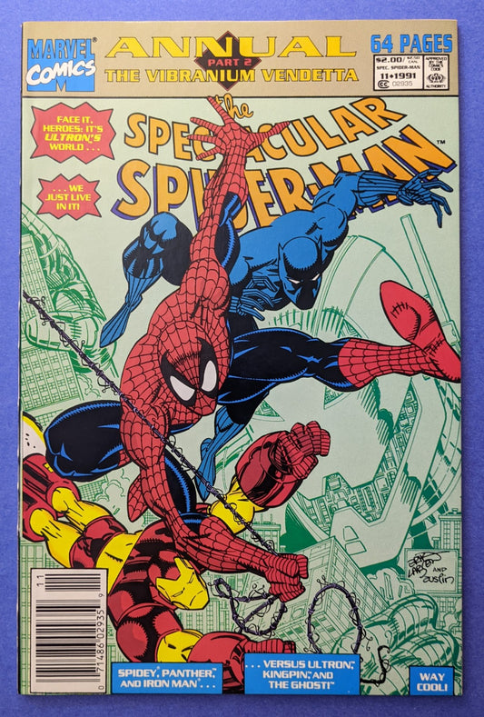 1991 Marvel Comics - The Spectacular Spider-Man Annual #11