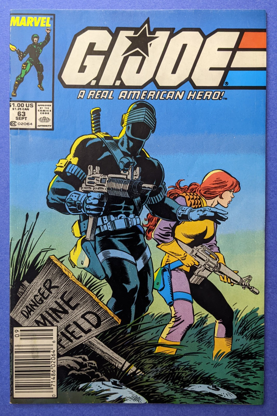 1987 Marvel Comics - G.I. Joe A Real American Hero #63