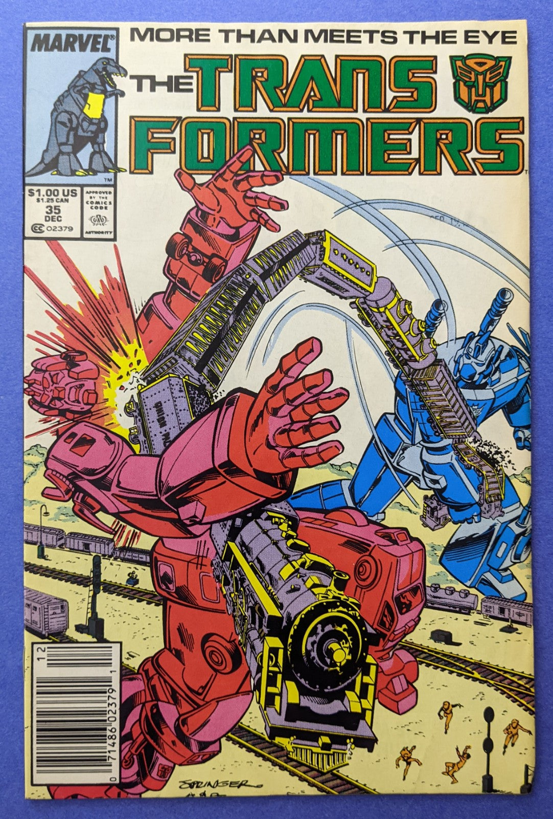 1987 Marvel Comics - The Transformers #35