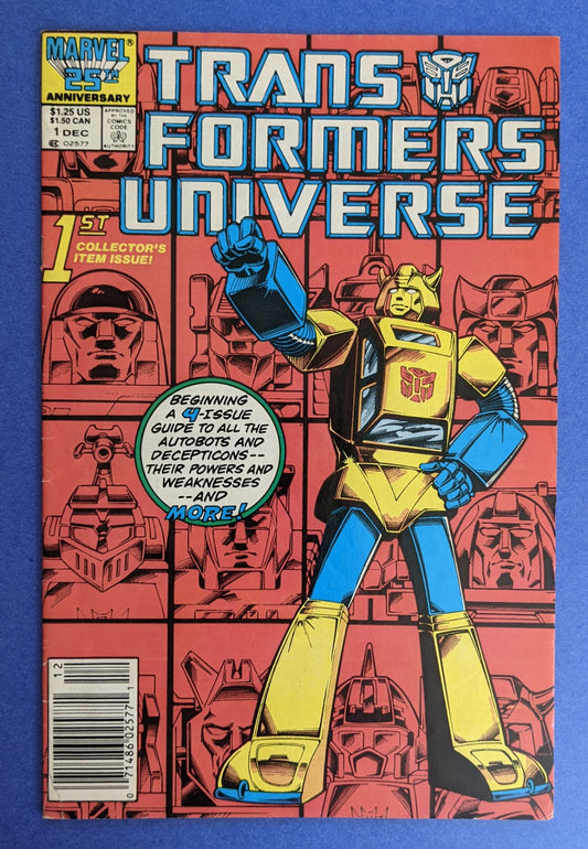 1986 Marvel Comics - Transformers Universe #1