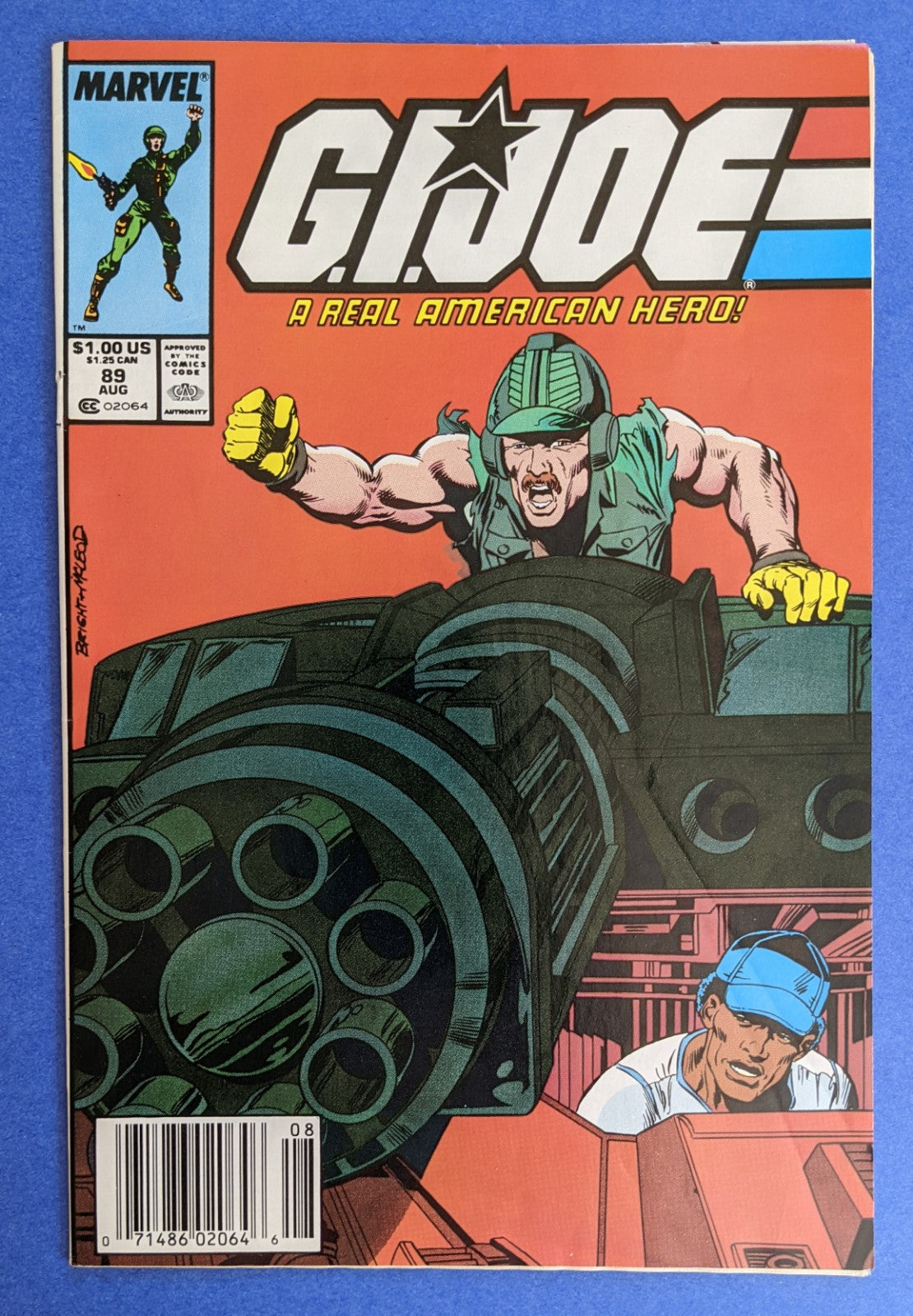 1989 Marvel Comics - G.I. Joe A Real American Hero #89