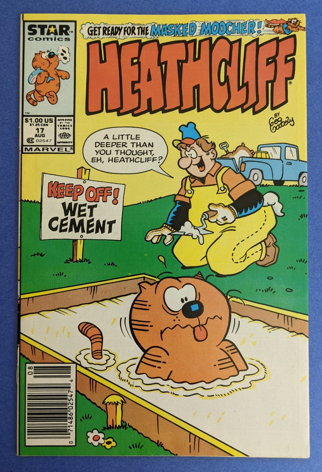 1987 Marvel/Star Comics - Heathcliff #17