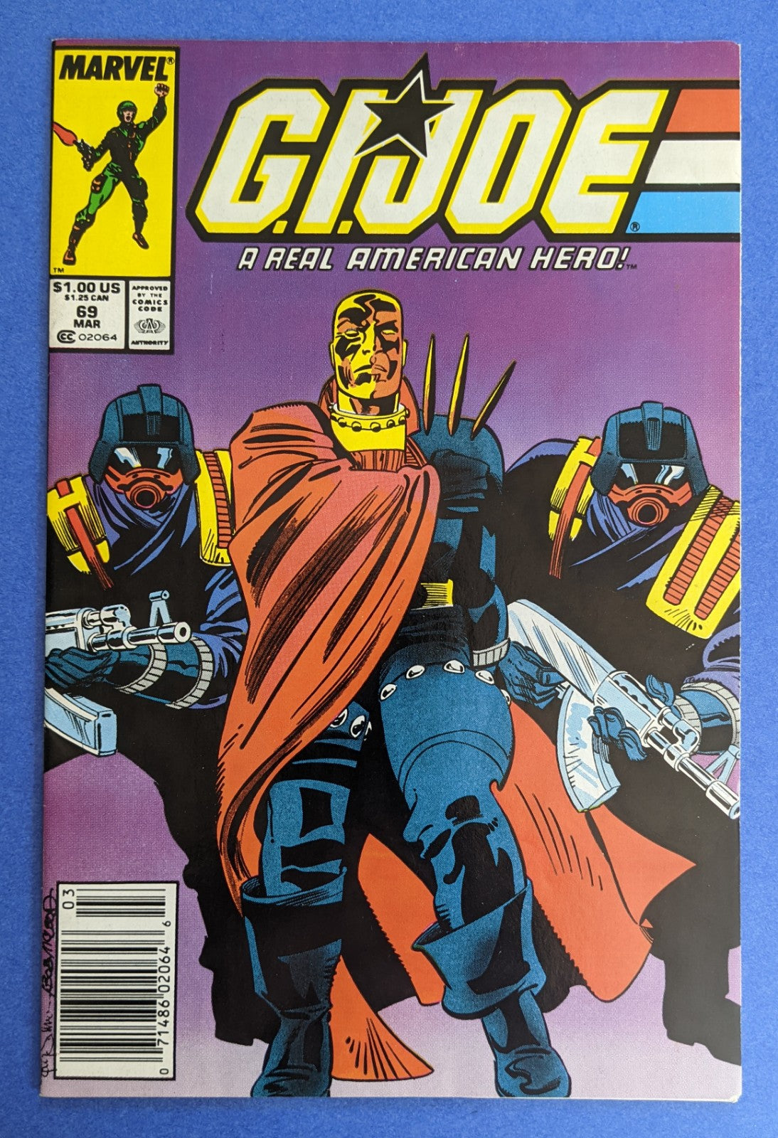 1988 Marvel Comics - G.I. Joe A Real American Hero #69