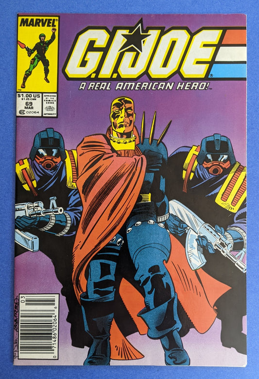 1988 Marvel Comics - G.I. Joe A Real American Hero #69