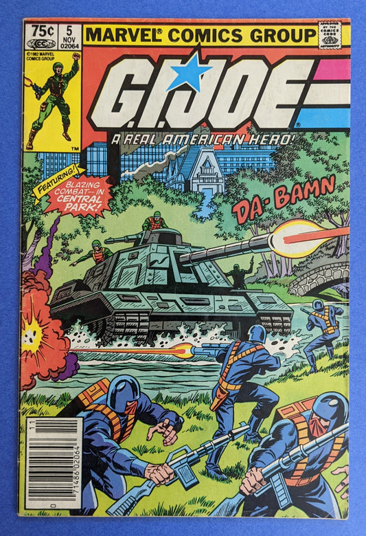 1982 Marvel Comics - G.I. Joe A Real American Hero #5