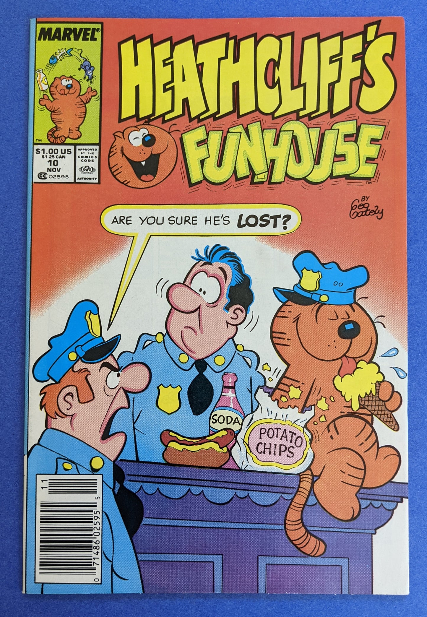 1988 Marvel/Star Comics - Heathcliff's Funhouse #10