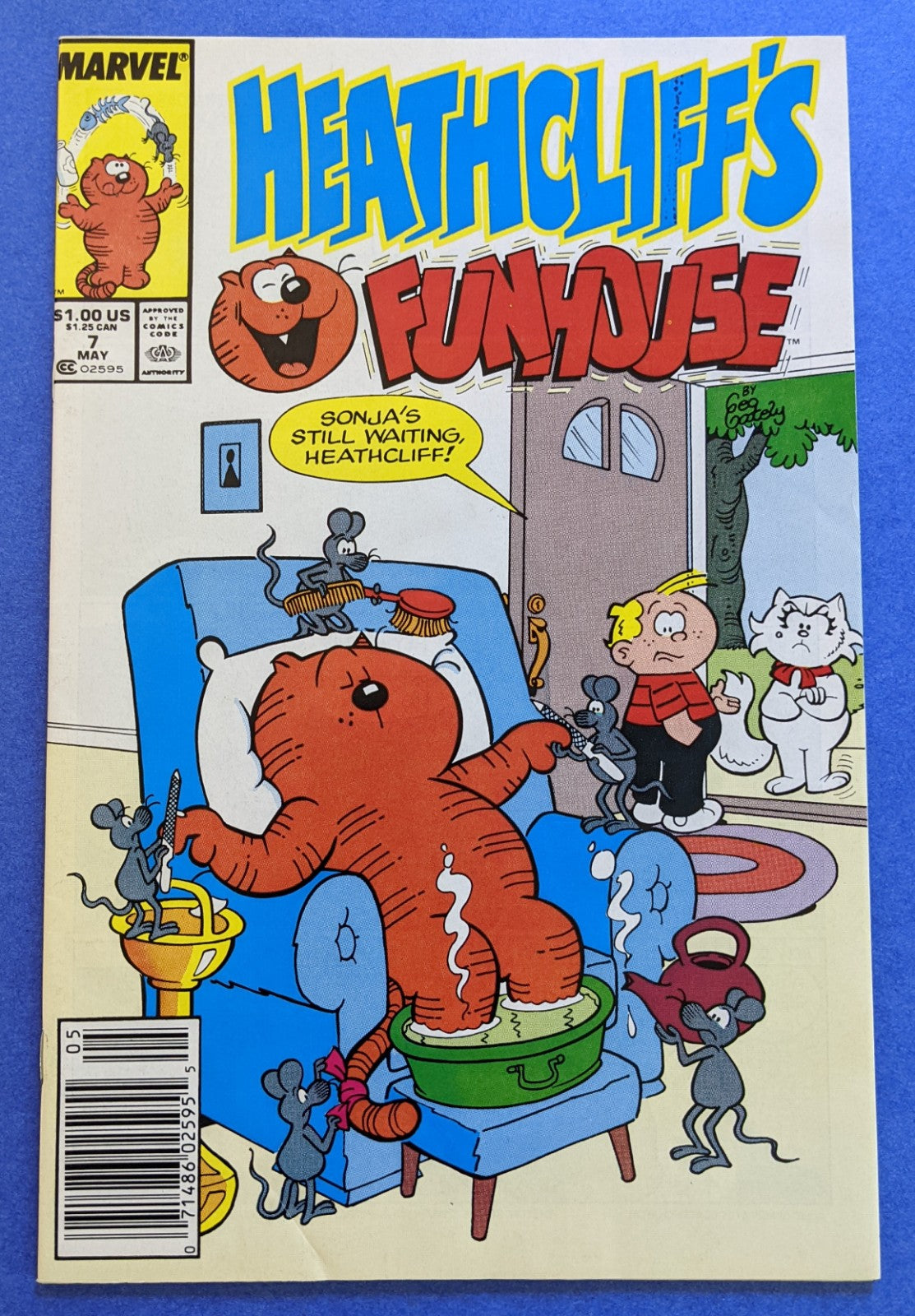 1988 Marvel/Star Comics - Heathcliff's Funhouse #7