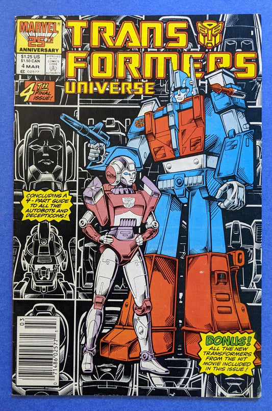 1987 Marvel Comics - Transformers Universe #4