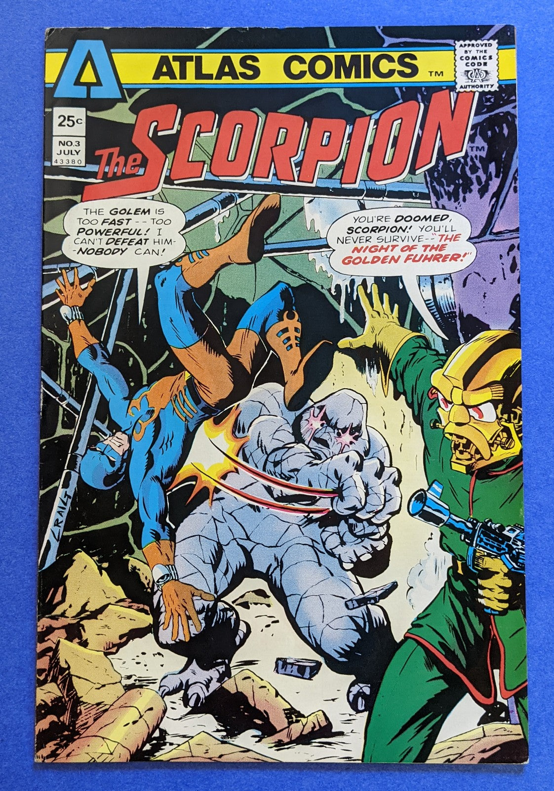 1975 Atlas Comics - The Scorpion #3