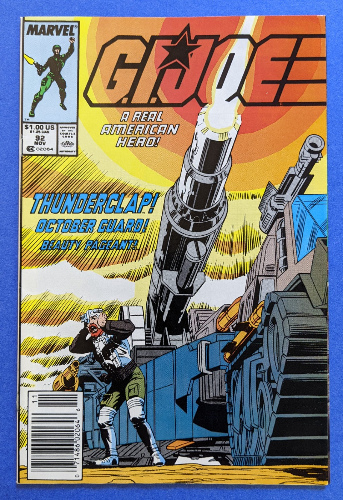 1989 Marvel Comics - G.I. Joe A Real American Hero #92