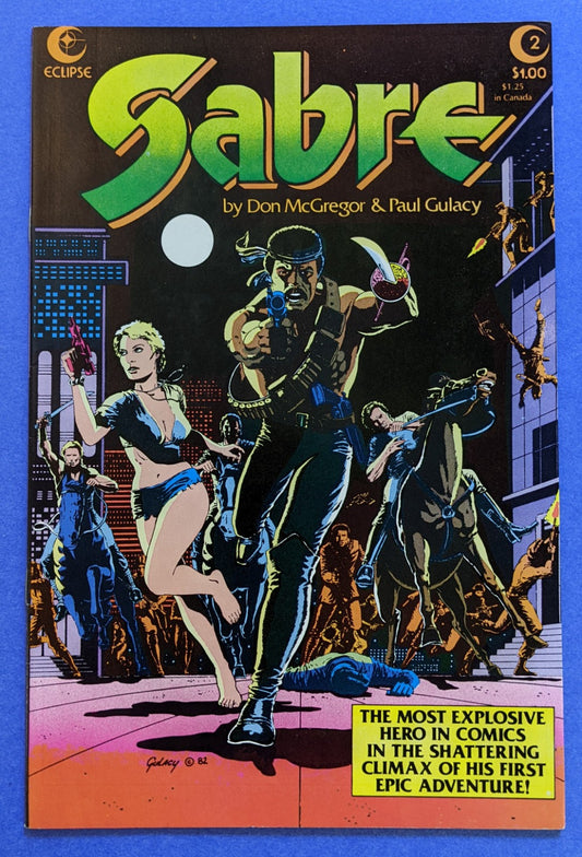 1982 Eclipse Comics - Sabre #2