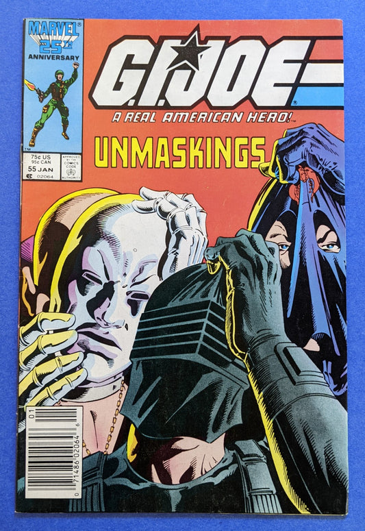 1987 Marvel Comics - G.I. Joe A Real American Hero #55