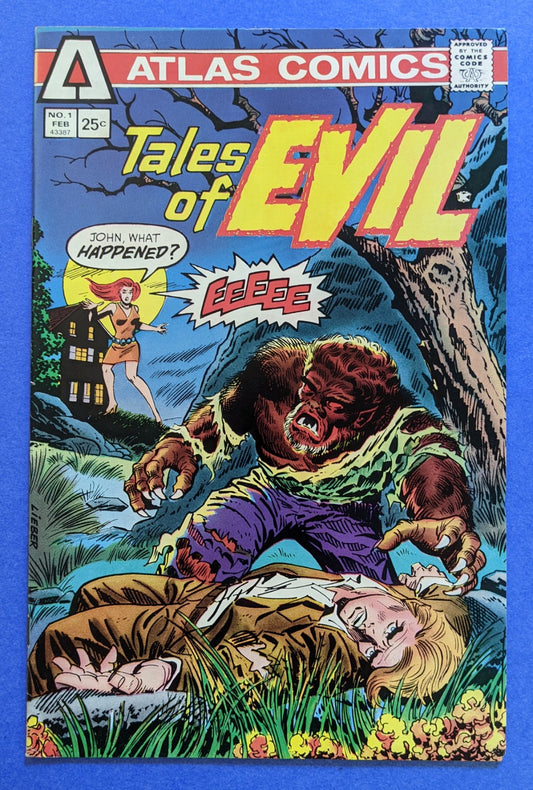 1975 Atlas Comics - Tales Of Evil #1