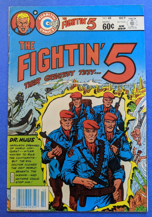 1982 Charlton Comics - The Fightin' 5 #48