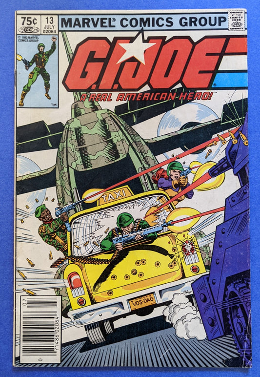 1983 Marvel Comics - G.I. Joe A Real American Hero #13