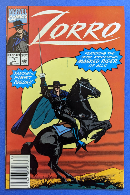 1990 Marvel Comics - Zorro #1