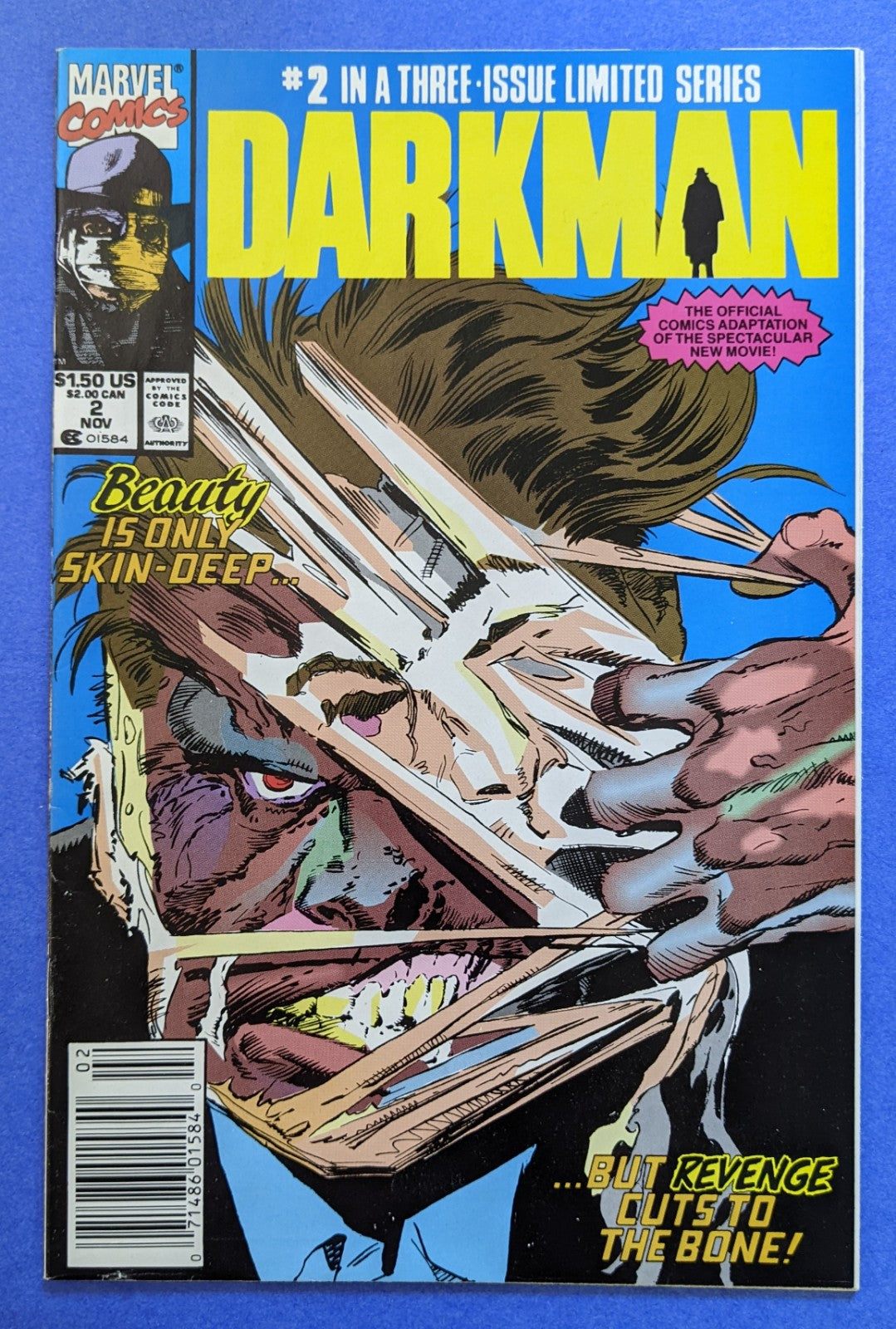 1990 Marvel Comics - Darkman #2