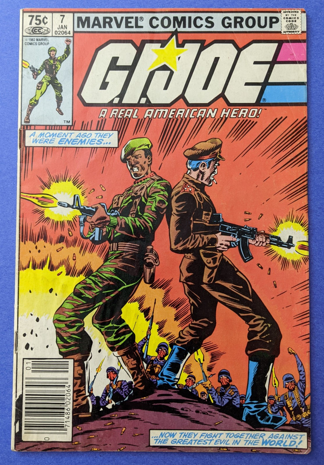 1982 Marvel Comics - G.I. Joe A Real American Hero #7